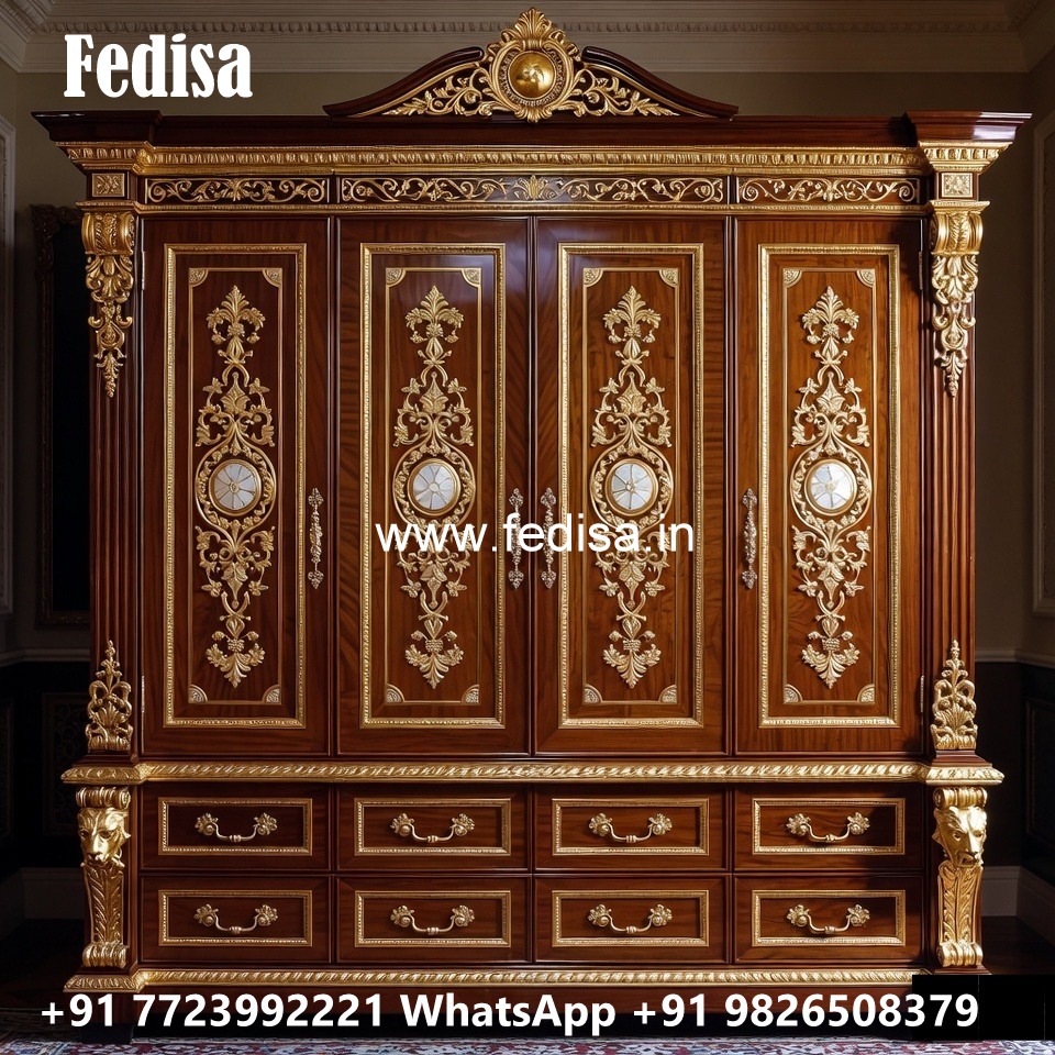 Luxury Wardrobe Design with Smart Shelving No-3790