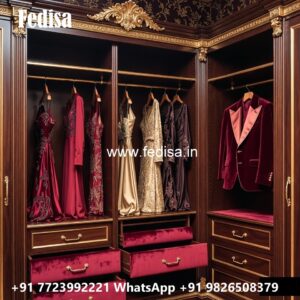 Smart Wooden Wardrobe Design Inspiration No-3805