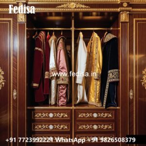 Stylish Wardrobe Design with Minimal Aesthetic No-3806
