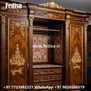 Elegant Wardrobe Design for Luxury Homes No-3808