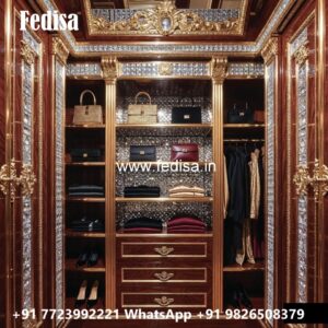 Premium Wardrobe Design with Glass Elements No-3810