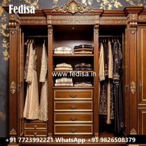 Elegant Bedroom Wardrobe Design Inspiration No-3817