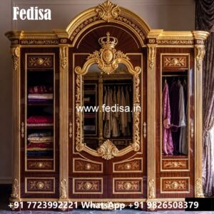 Stylish Wardrobe Design for Modern Villas No-3821