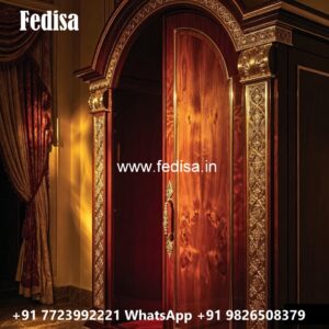Elegant Wardrobe Design with Decorative Mirrors No-3823