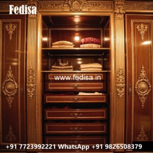 Smart Wardrobe Design with Elegant Storage No-3826