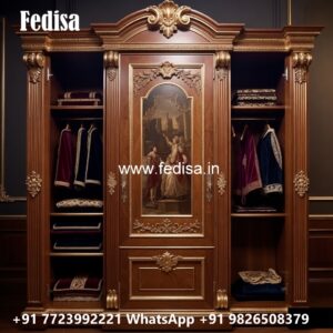 Modern Wardrobe Design with Space Saving Features No-3830
