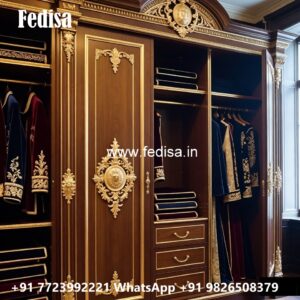 Elegant Wardrobe Design with Functional Beauty No-3833