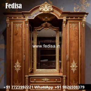 Wardrobe Design Ideas with Premium Texture No-3848