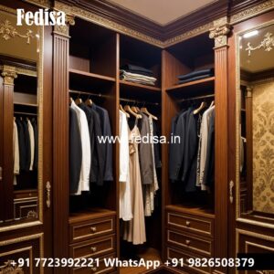 Smart Wardrobe Design with Elegant Interiors No-3863