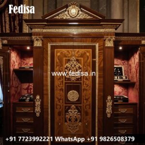Beautiful Wardrobe Design with Contemporary Finish No-3890