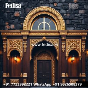 Elegant Wooden Storage No-4044