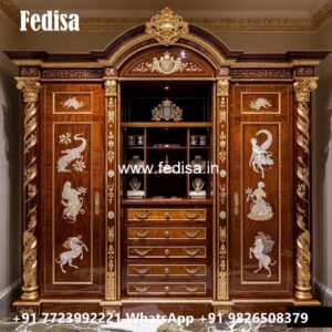 Elegant Wooden Wardrobes No-4151