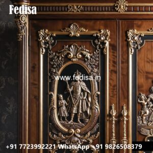 Handcrafted Wooden Wardrobe Design Inspiration No-4213
