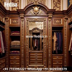 Classic Wardrobe Design with Elegant Detailing No-4217