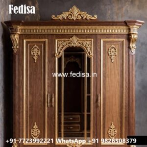 Traditional Wooden Closet Design Inspiration No-4227