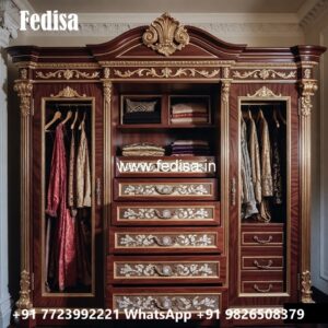 Classic Wardrobe Design for Luxury Villas No-4244