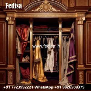 Classic Wardrobe Design with Elegant Storage No-4251