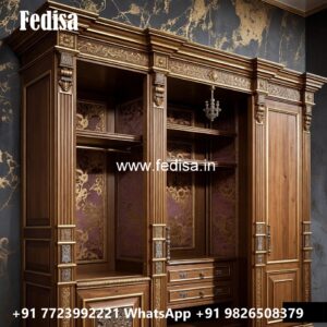 Classic Wooden Wardrobe with Elegant Style No-4268