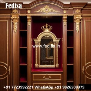 Antique Closet Design with Wooden Beauty No-4289
