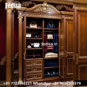 Traditional Wooden Closet Design Ideas No-4309