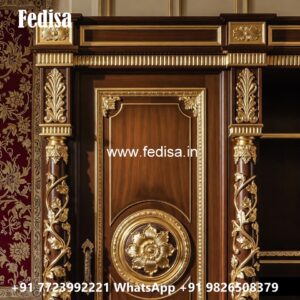Elegant Wardrobe Design with Antique Style No-4311