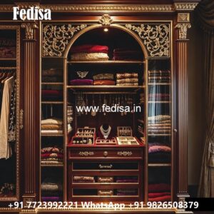 Classic Bedroom Closet with Luxury Details No-4321