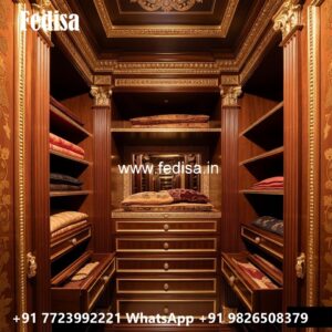 Vintage Closet Design with Rich Texture No-4322