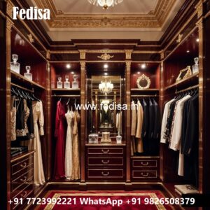 Royal Classic Wardrobe with Mirror Finish No-4323