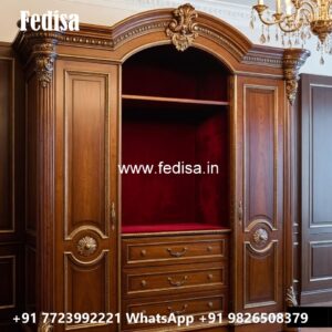 Premium Classic Wardrobe with Luxury Details No-4341
