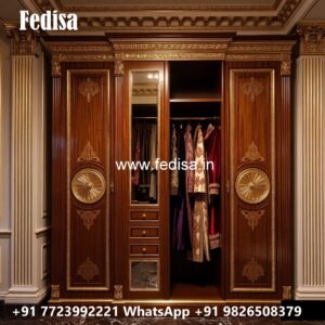 Timeless Wooden Closet with Luxury Appeal No-4350