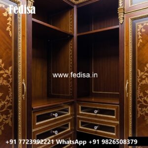 Classic Wardrobe Design with Stylish Storage No-4357