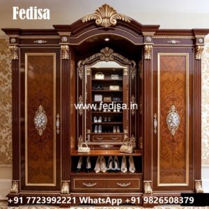 Timeless Closet Design with Decorative Features No-4363