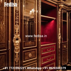 Luxury Classic Wardrobe with Rich Texture No-4368