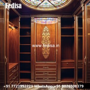 Timeless Wardrobe Design with Elegant Features No-4377