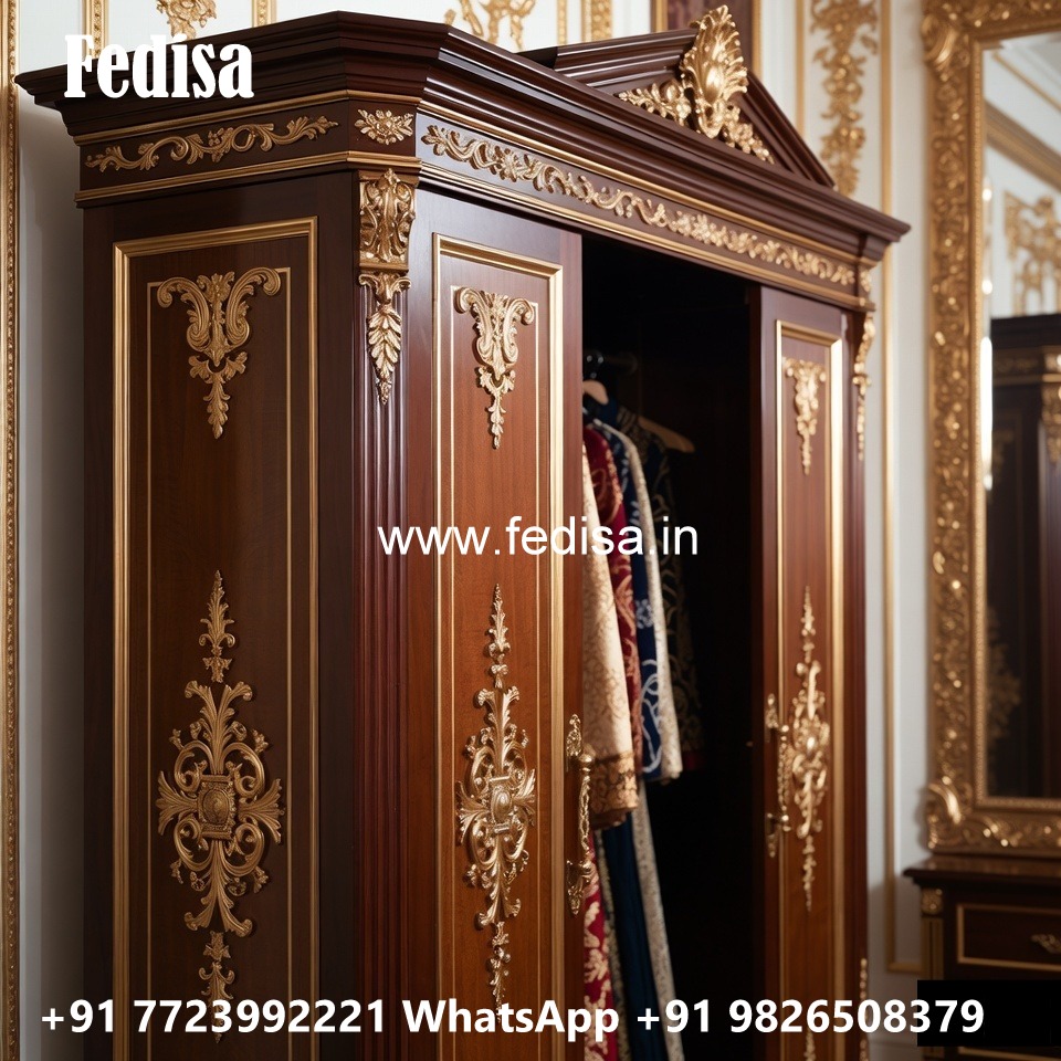 Antique Wooden Closet with Rich Finish No-4379