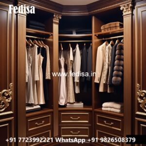 Elegant Bedroom Closet with Luxury Appeal No-4382