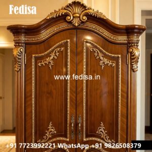 Traditional Bedroom Wardrobe with Decorative Style No-4386