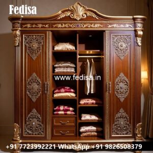 Luxury Classic Wardrobe with Beautiful Details No-4387