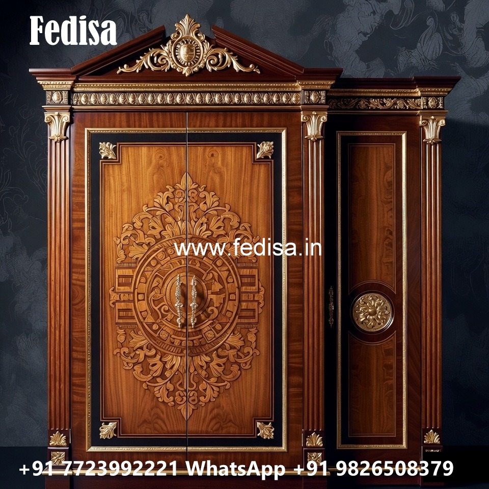 Traditional Wardrobe Design with Rich Craftsmanship No-4392