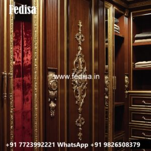 Premium Wooden Closet with Classic Finish No-4393