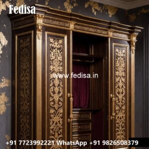 Traditional Wooden Closet with Premium Appeal No-4397
