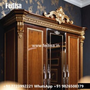 Traditional Closet Design with Artistic Finish No-4403