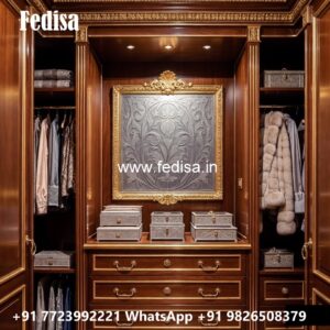 Premium Wooden Wardrobe with Artistic Details No-4415