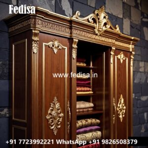 Timeless Wooden Closet Design for Homes No-4419