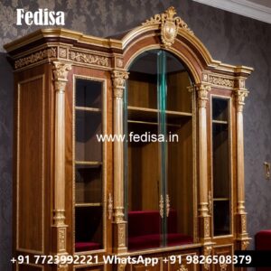 Elegant Wooden Wardrobe with Timeless Charm No-4424