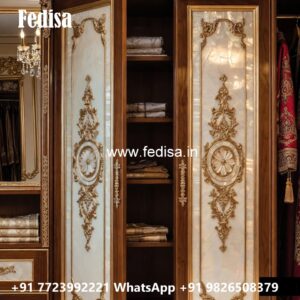 Luxury Wardrobe Design with Antique Beauty No-4426