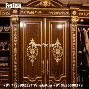 Traditional Bedroom Closet with Luxury Finish No-4433