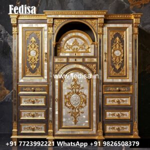 Traditional Closet Design with Elegant Texture No-4438