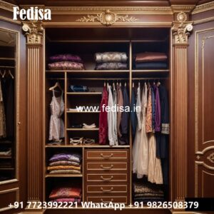 Premium Wooden Closet with Decorative Appeal No-4446
