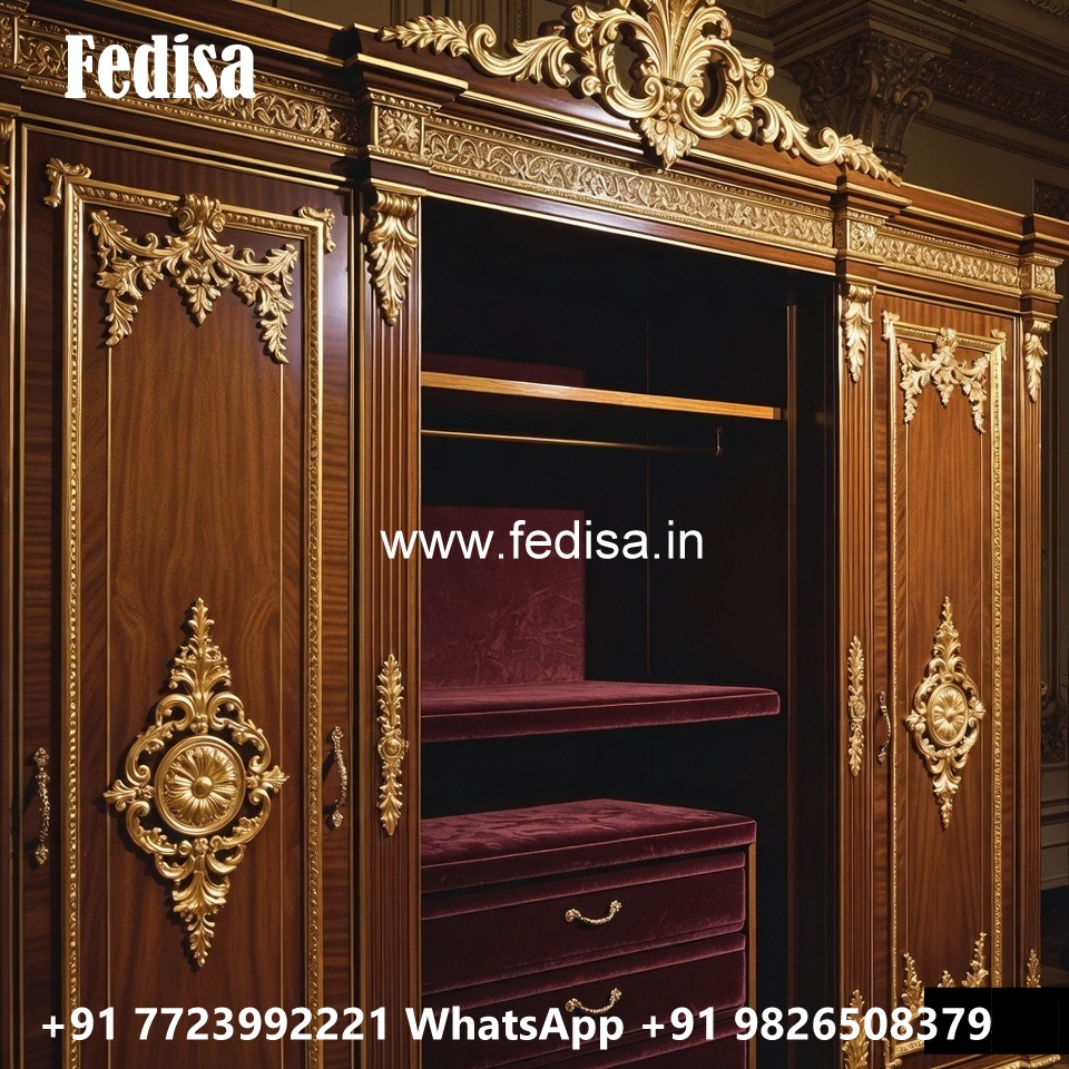 Luxury Classic Wardrobe with Handcrafted Finish No-4449